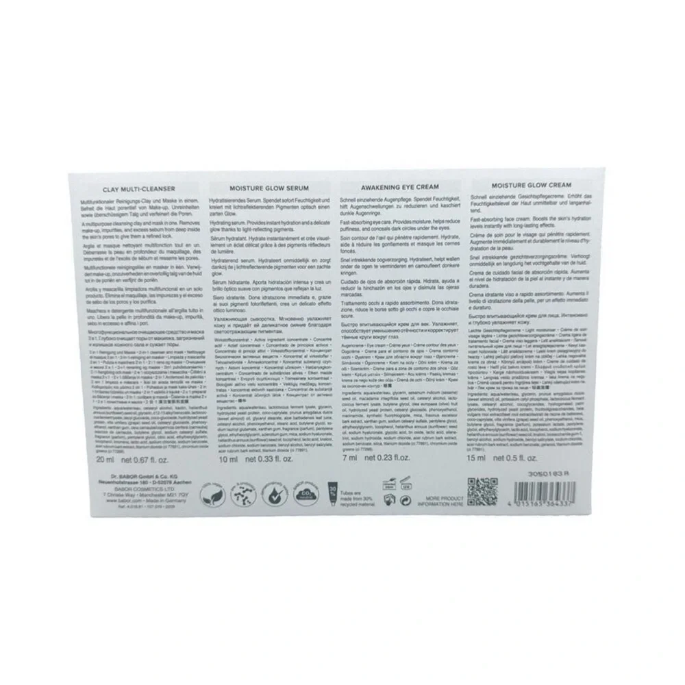 NIB Babor Cleanformance Pre- & Probiotic Moisture Glow Routine Travel Set - Picture 5 of 9
